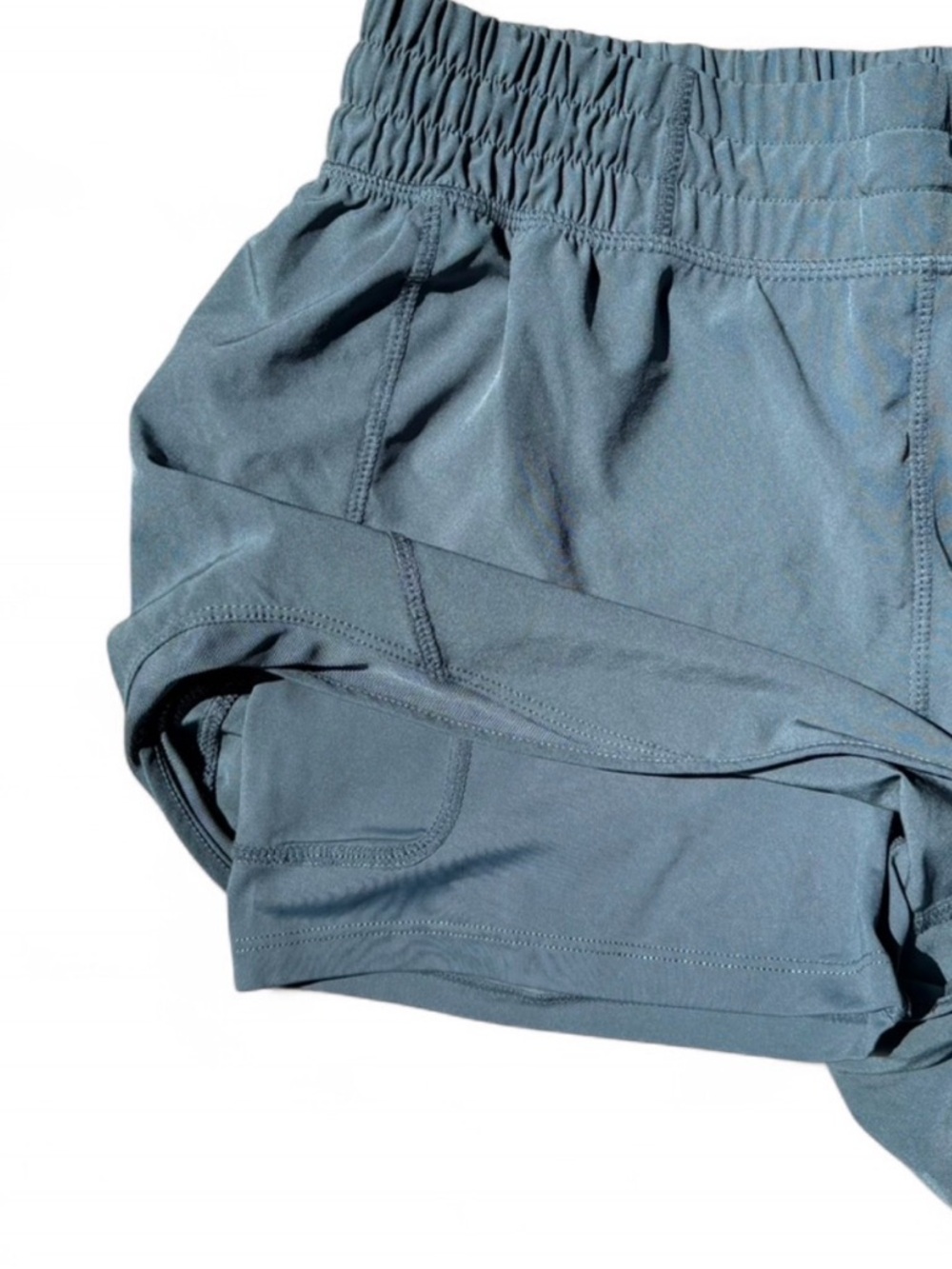 Mondetta Grey Athletic Shorts - Picture 3 of 4